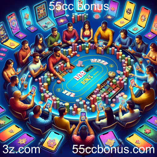 A Ascensão do Poker Online: Explore o 55cc Bonus